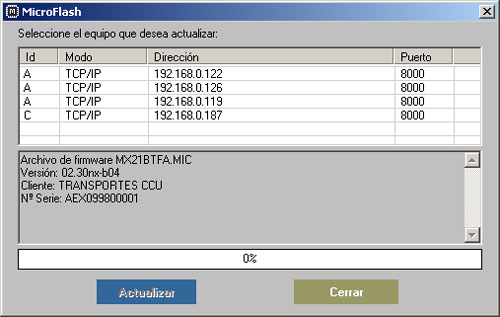 MicroFlash Programa actualiza aplicaciones equipos