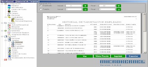 MicroKernel Programa ncleo unificador de todos los sistemas MicroControl.