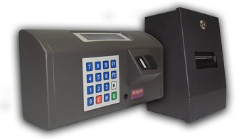 MicroControl Biometric time recording equipment, plus printer